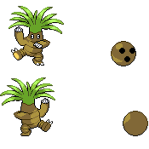 Coconot (smaller), Palmish (larger)