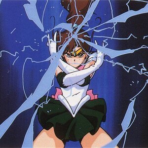 One of Sailor Jupiter's attacks