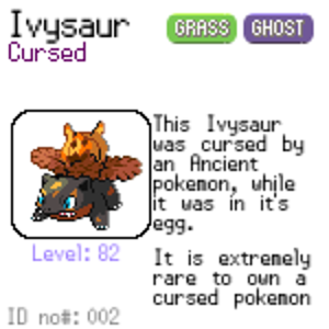 Cursed Ivysaur