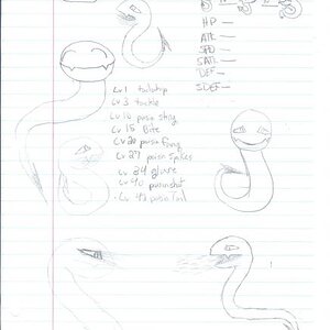 ebil 001
this is my first one! a basic poisin snake
im open for names