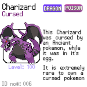 Cursed charizard