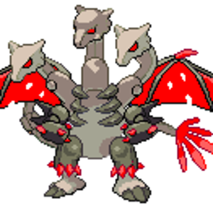 Unfinished Undead Tri Head Dragon 2
