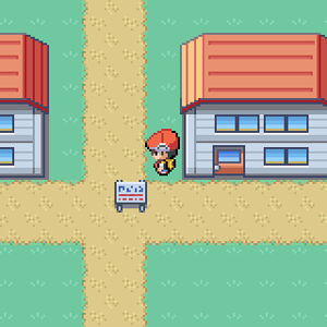 Pokemon DG -

In the first Town, Tunnatare Town.