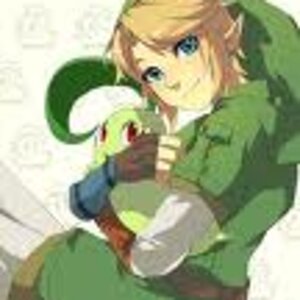 Chikorita and Link