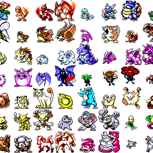 Part 1 of the RB sprites.