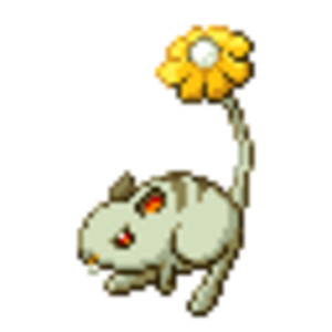 Mouse + flower