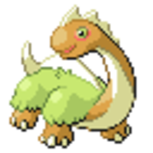 Grassy dinosaur
