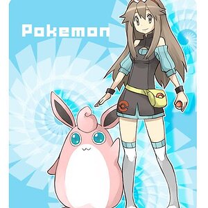 Blue with Wigglytuff.