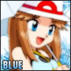 Blue.