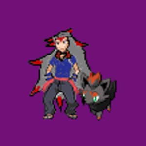 This is my Sprite for a Zorua Trainer