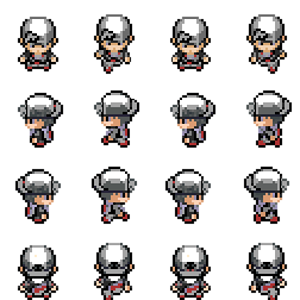 Alternate Gold Trainer Overworld Sprites