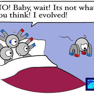Comic 1  Magnet Love by The Blue Pangolin
