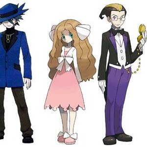 From left to right: Sabrina, Riley, Lady Eboshii, Seiji, and Lucian. Lucian is Seiji's younger brother, Riley is Seiji's older brother, and Sabrina is