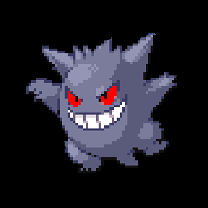 Skuggi

Gengar is a shadow PokeMon, being able to stalk you and walk directly in front, behind, beside, or in your own shadow, and not be detected. Ge