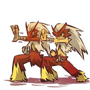 team magma's blaziken