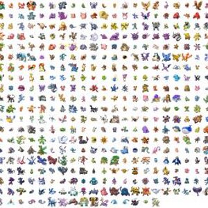 ALL pokemon sprites by Forlork

use to make trainer cards and pokefusions