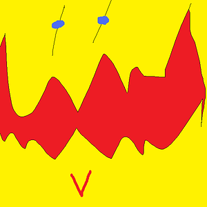 Title : "Clown" - If you take a detailed look at this picture then you might notice that this clown has two faces! O_O