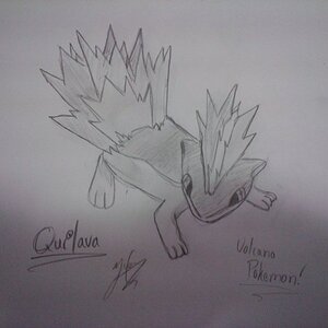 Drawing:
Quilava :D