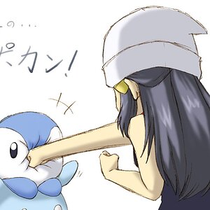ahurhurhur. I don't have anything against Piplup, but this is funny, isn't it? x3