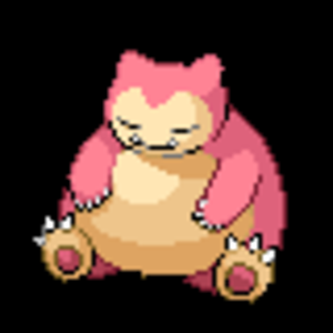 Pink Snorlax