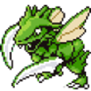Pokemon Green Scyther