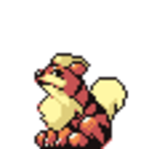 Pokemon Green  growlithe