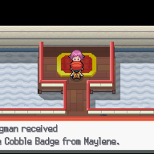 Pearl Cobble Badge