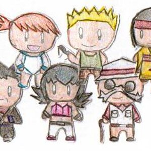 Kanto Leaders, Chibi Style!