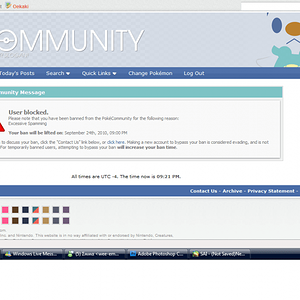 Banned before modded. o: