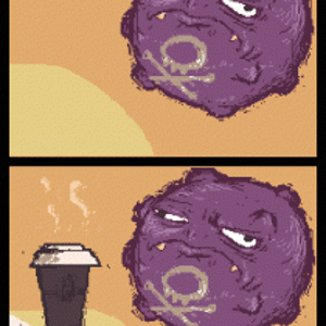 halolz dot com pokemon koffing coffee comic