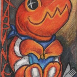a trapinch painting i found