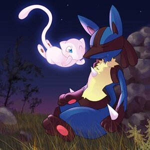 lucario and mew