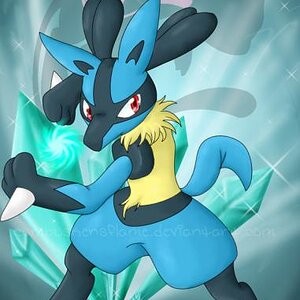 lucario + mew