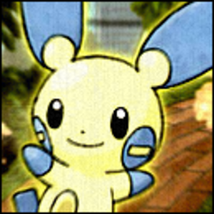 A picture of Minun from a card. :P