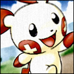 Picture of Plusle from a card. Slight editing on my part.