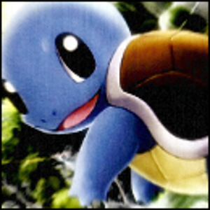 A redone Squirtle card. My personal favorite. :)