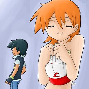 Ash e Misty   Capello coloring by DragoN FX