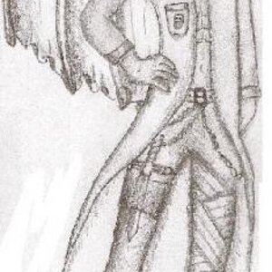 the modern dragon elite its pencil sketch hand drawn  not my best but it was the first official male character ive drawn