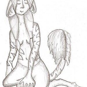 faun girl not to great but it was my very first half human half goat cross so it i to be expected