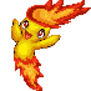 Fakemon sprite

~ Name: Flarerift