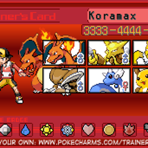 Kanto Trainer Card