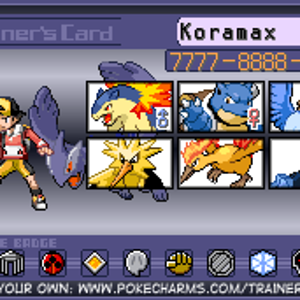 Johto Trainer Card