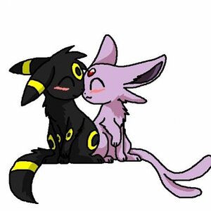 UmbreonxxEspeon love