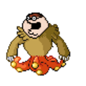 Octobear Griffin (Ursarang+Octillery+Peter Griffin) it's an inside joke.