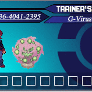 G virus's trainer card