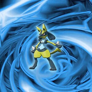 Shiny  Lucario Banner