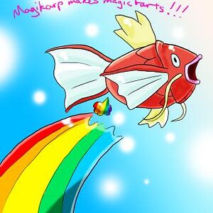 Magikarp makes magic farts!!!
