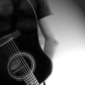 Dramatic picture of me and my guitar... :o