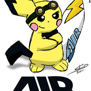 This is a pic I drew for Air Pichu for being so awesome. ^^