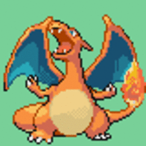 Charizard For a Titlescreen